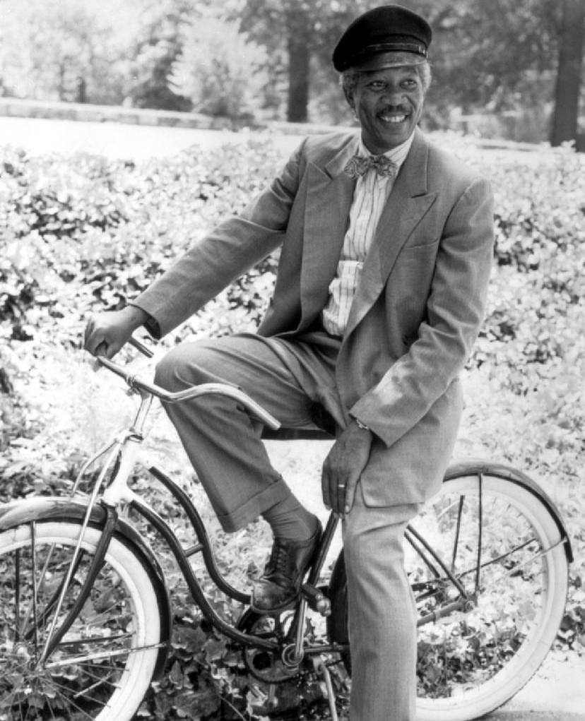 A picture of Saifoulaye Freeman's father, Morgan Freeman.