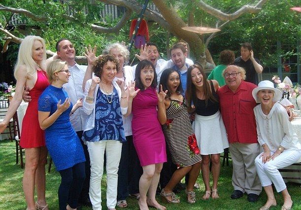 Cast of "Matilda" at their reunion 