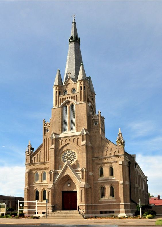 A catholic church from the outside