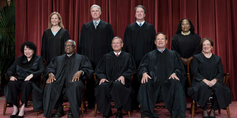 The judges of the Supreme Court