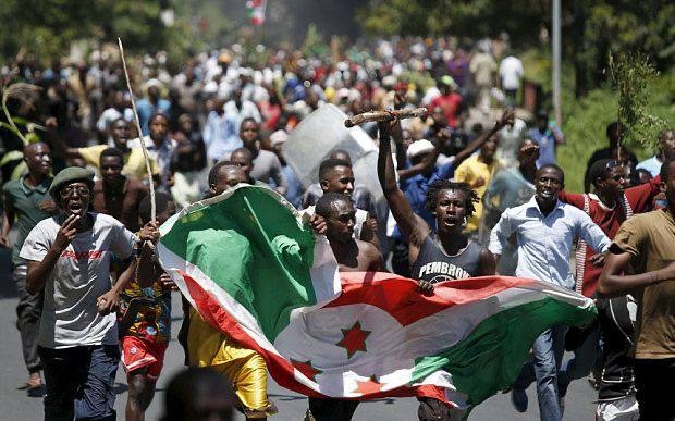 A picture of Burundi Citizens on the street