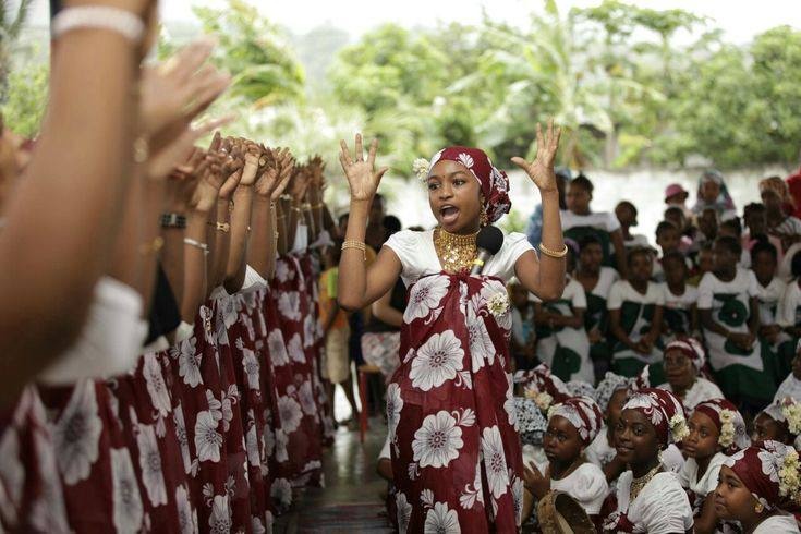 A picture of Comoros Island natives