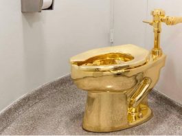 American Golden Toilet