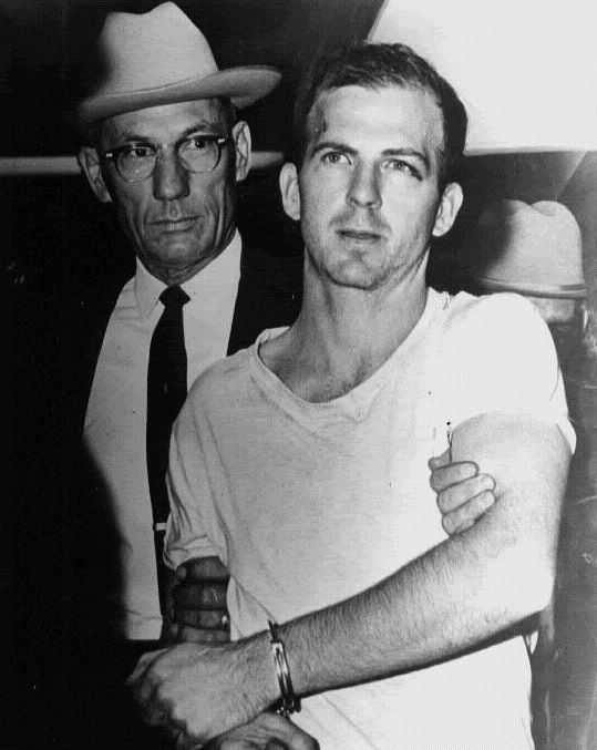 A Black and White Image of Lee Harvey Oswald