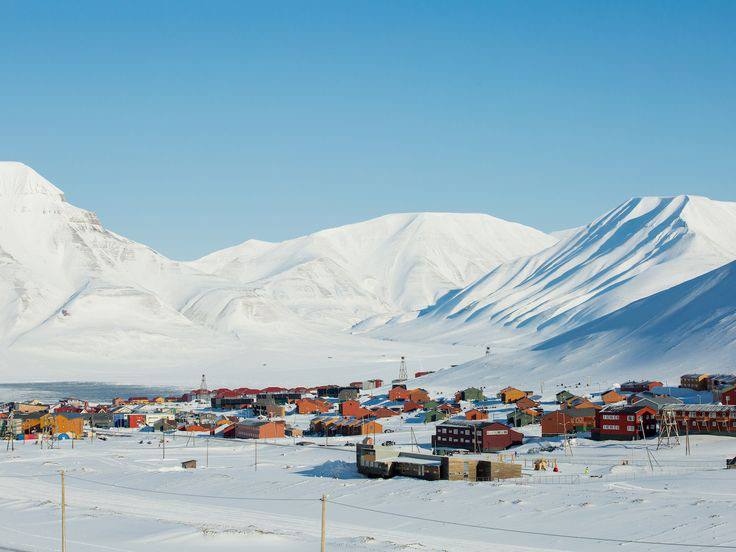 A picture of the Svalbard Islands