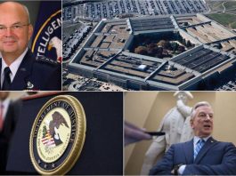 A Collage of General Hayden, Department of Justice, Pentagon, Senator Tuberville