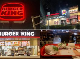 A Collage of a Burger King Sign and Burger King Outlets