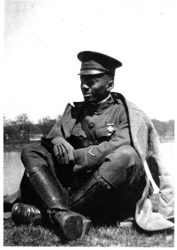 A black soldier from 1917