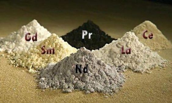 A picture of rare-earth materials