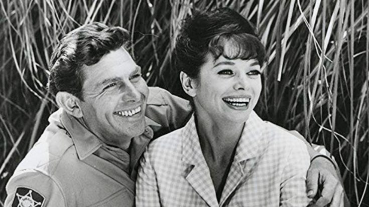 Andy Griffith and Aneta Corsaut 