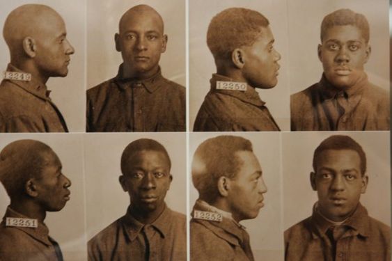 Some of the executed black soldiers in 1917