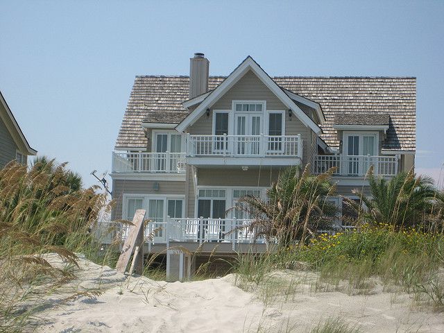 Beachfront house 