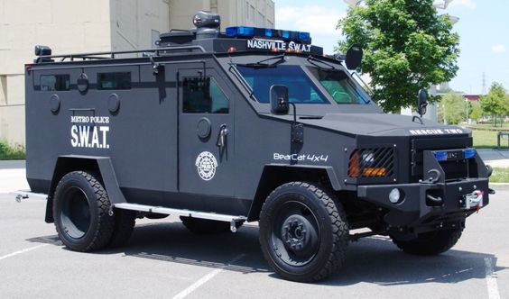 A SWAT van