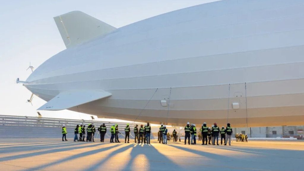 A picture of the world’s largest aircraft, the Pathfinder 1