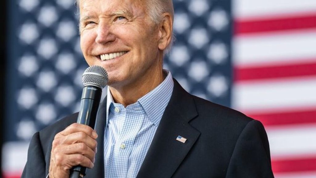A Picture of Joe Biden, the President of the Unites States of America