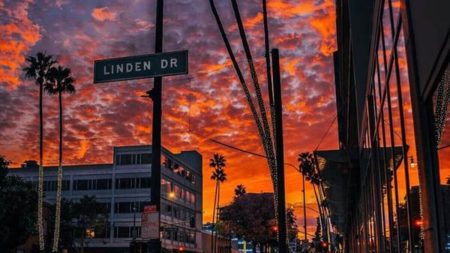 A road in California