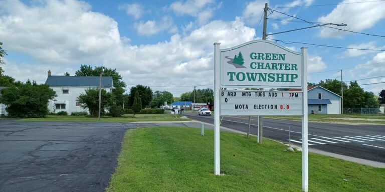 A Green Charter Township Billboard