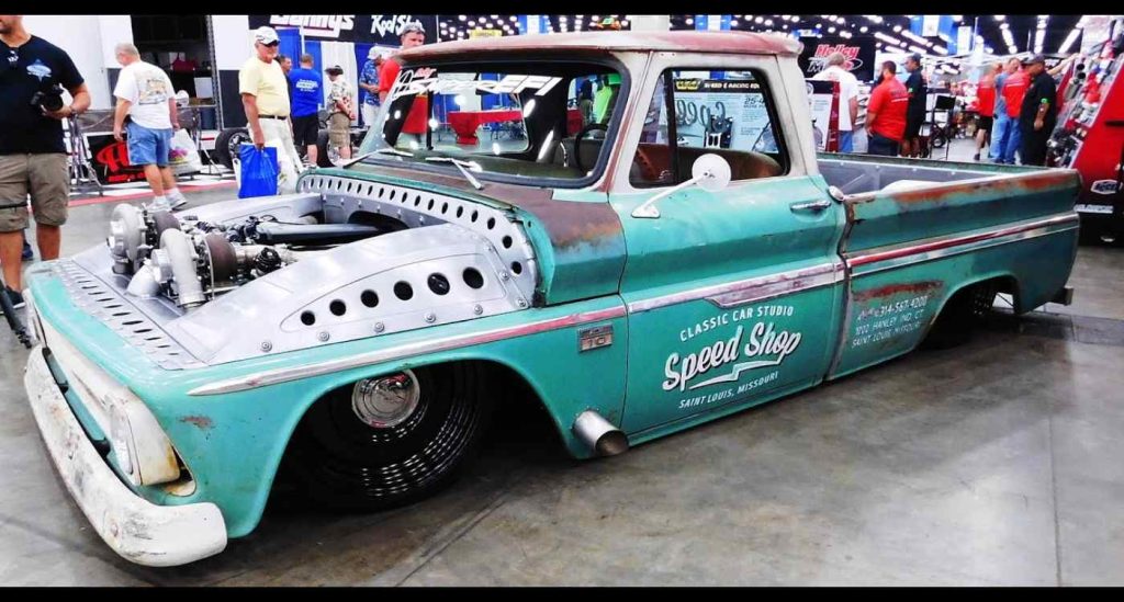 An image of the 1966 Chevrolet C10 “Tiffany”
