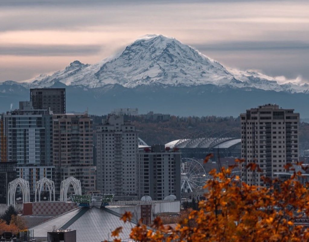 Landscape View of Seattle, Washington