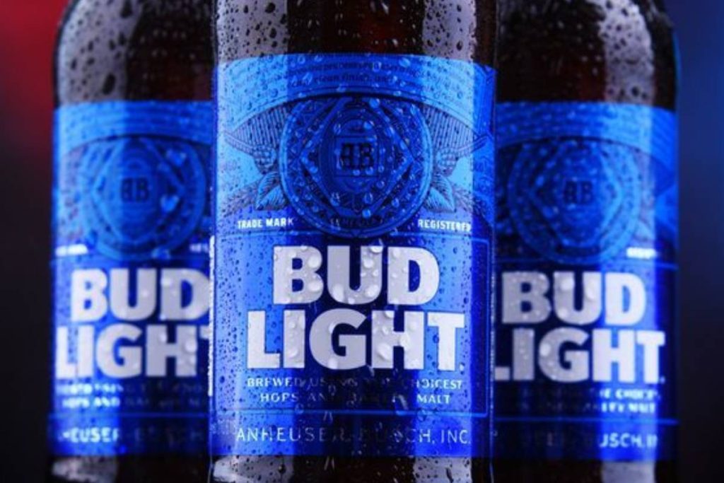 An Image of Chilled Bud Light