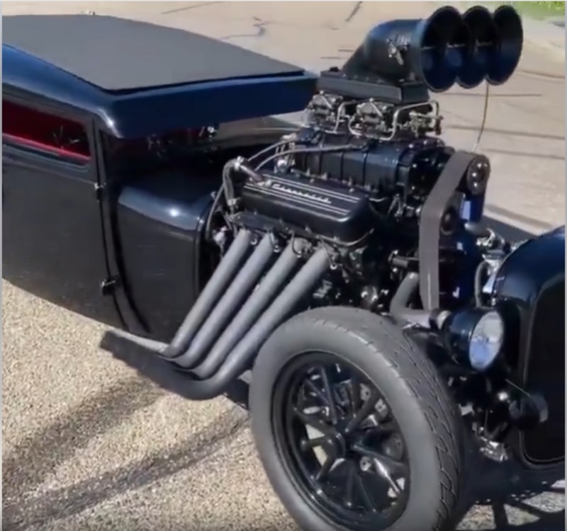 An image of Big block supercharged Model A