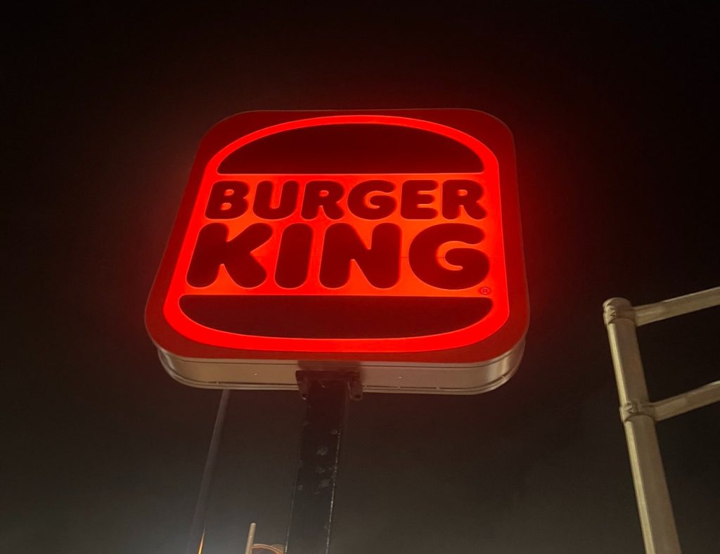 Burger King Sign in Puerto Rico