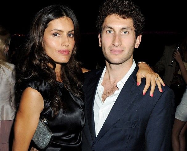 Karim Al-Fayed with his fiancé, Brenda 