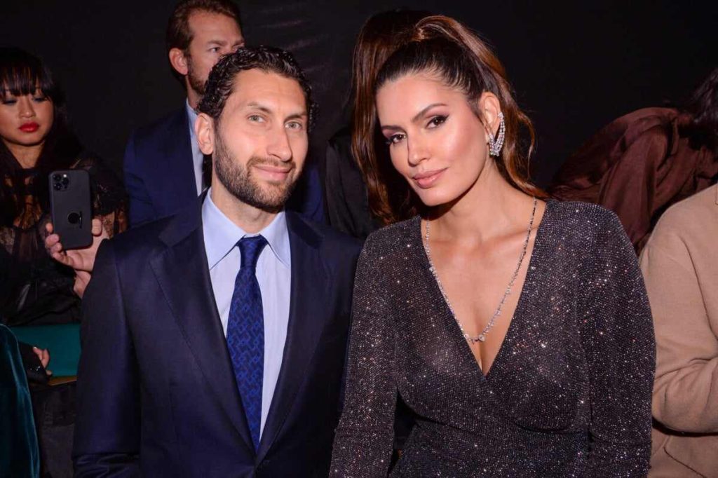 Karim Al-Fayed with his fiancé, Brenda 