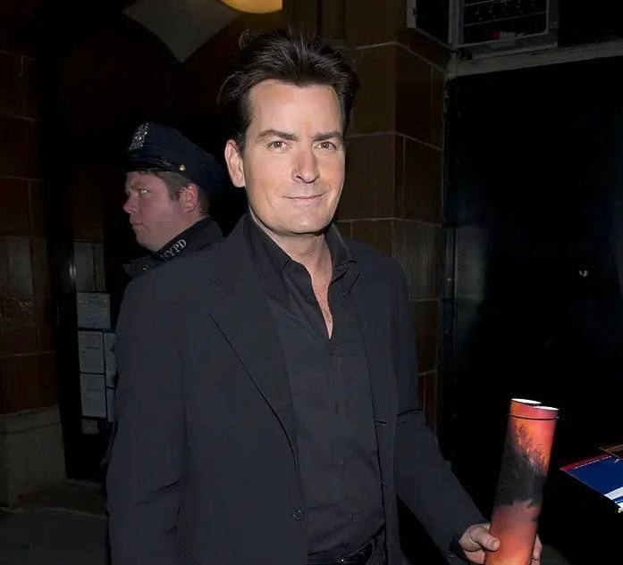 A picture of Charlie Sheen.