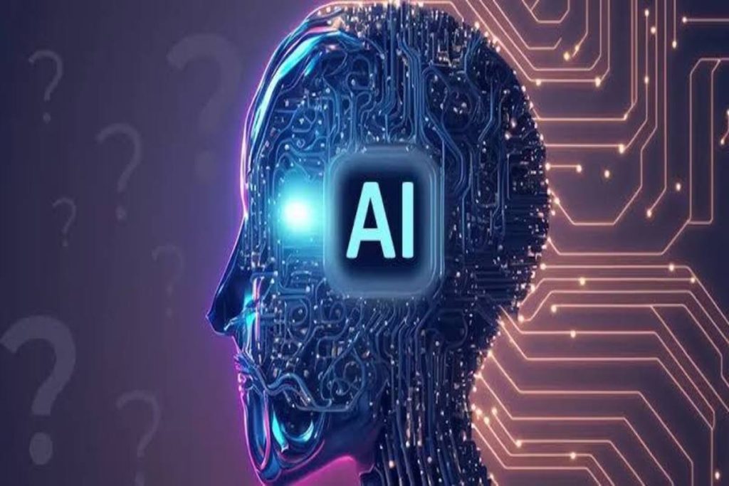 A picture of an AI