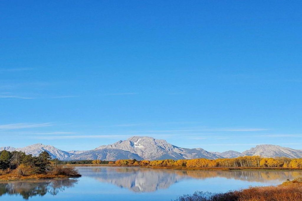 A picture of Wyoming's scenery