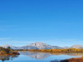 A picture of Wyoming's scenery