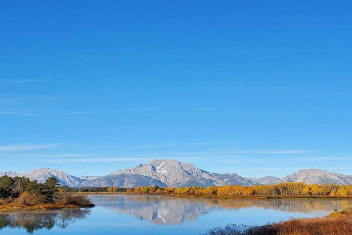 A picture of Wyoming's scenery