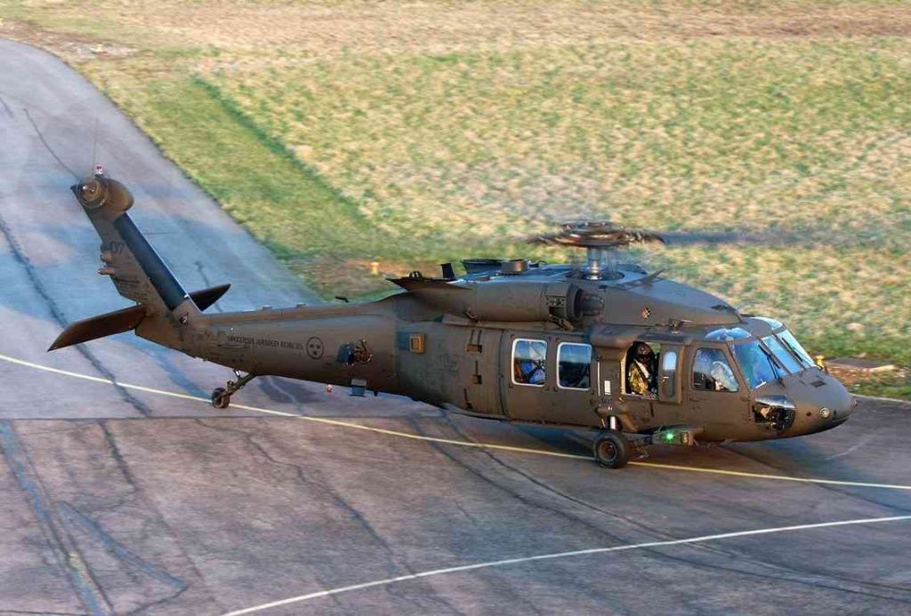 A Sikorsky Black Hawk