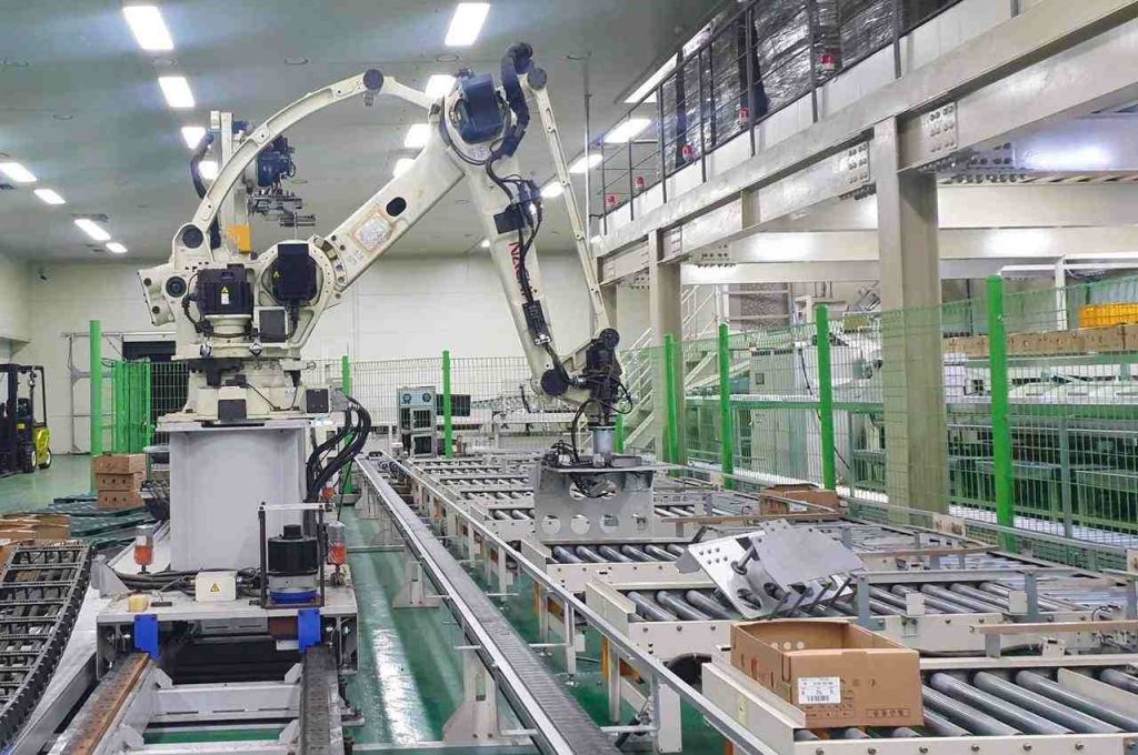 A picture of the South Korean factory the robot crushed the worker