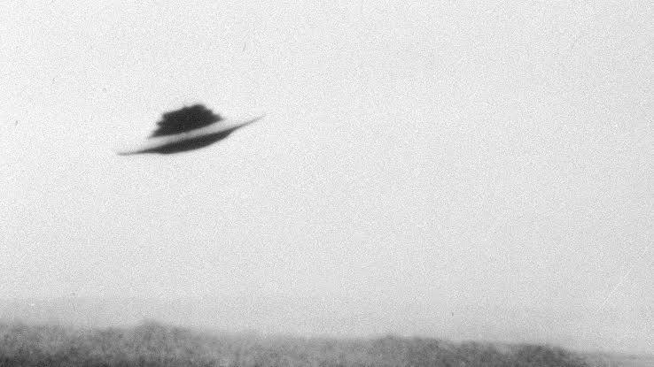 A picture of a UFO sighting