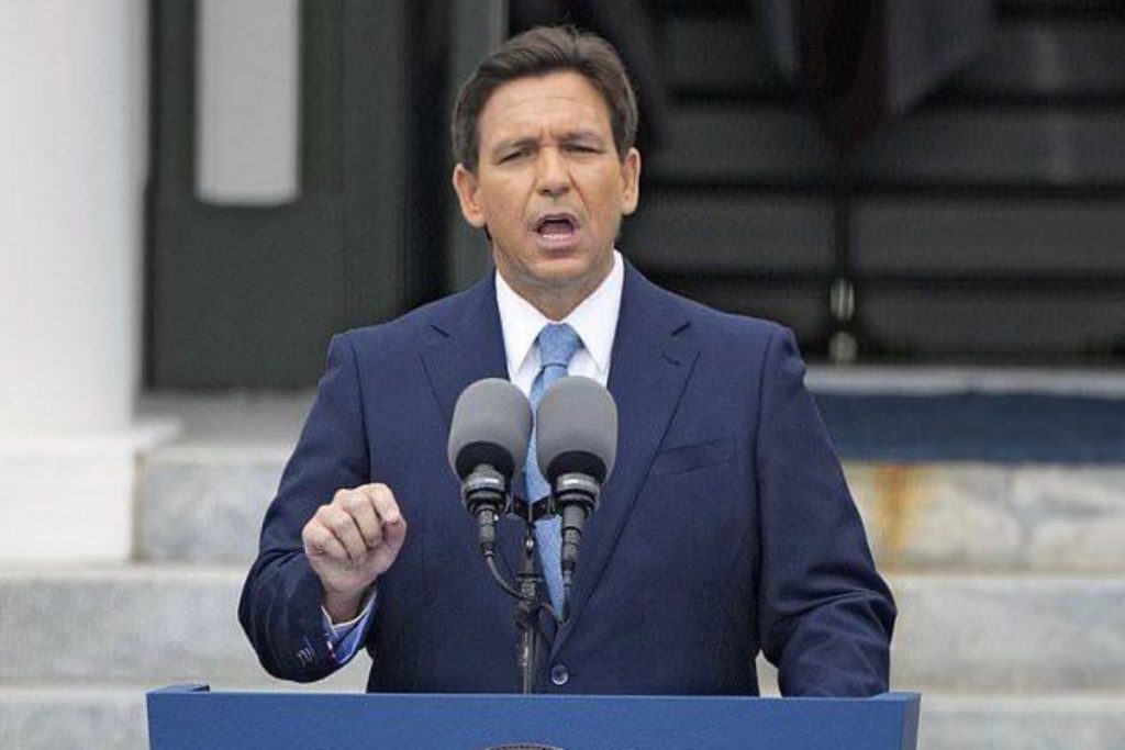 A picture of Florida State Governor Ron DeSantis