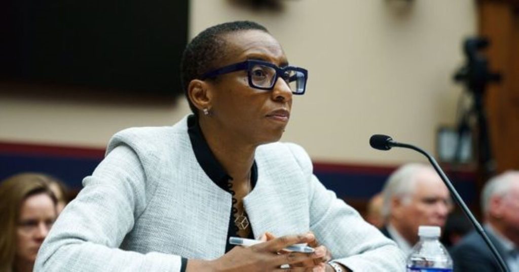 Dr. Claudine Gay at a Congressional Hearing