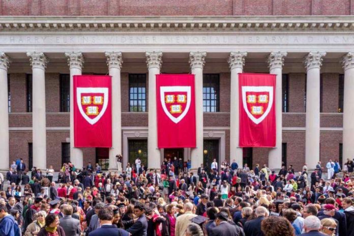 A picture of Harvard University