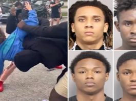 A picture of the Suspects of the Marjory Stoneman beating.