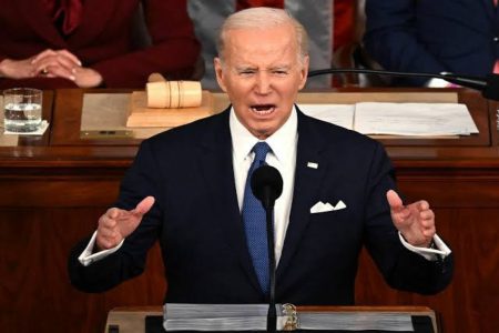 A picture of President Joe Biden