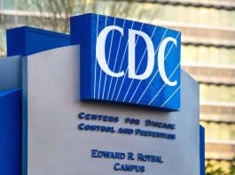 A signpost of the CDC