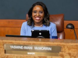 Yasmine-Imani McMorrin, the first black female mayor of Culver City