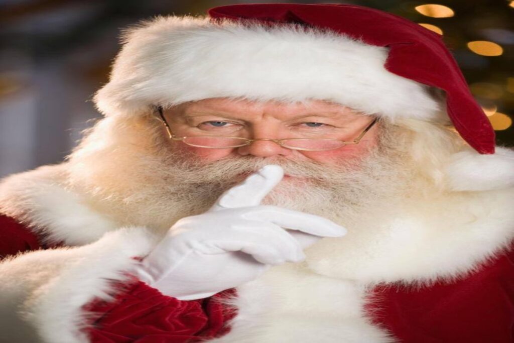 A picture of Santa Claus