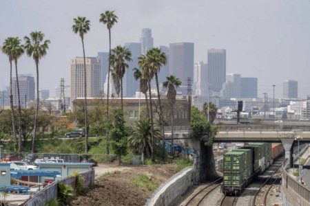 A picture of Southern California skylines