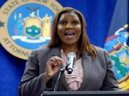 A picture of New York Attorney General Letitia James