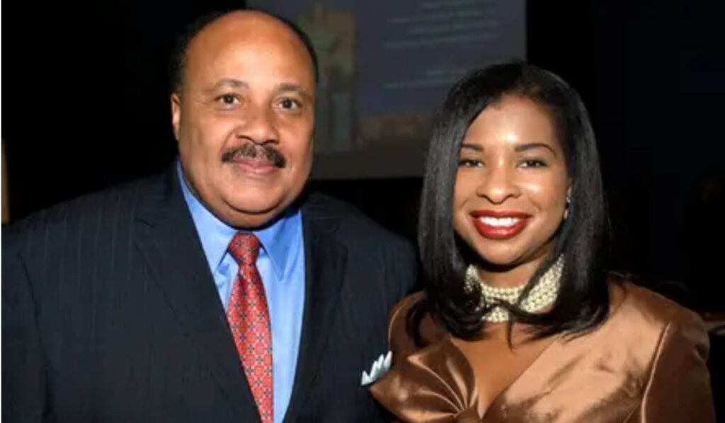 MLK III with his wife Andrea