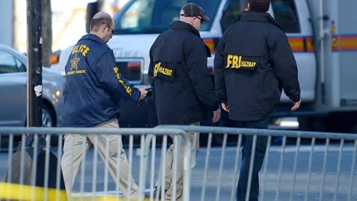 FBI Agents at a Crime Scene