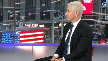 Bill Ackman fielding questions during an interview