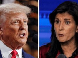 Donald Trump and Nikki Haley